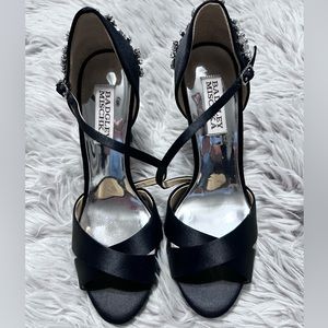 New Fame Satin Platform Sandals